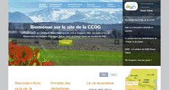 Desktop Screenshot of cc-oussegabas.fr